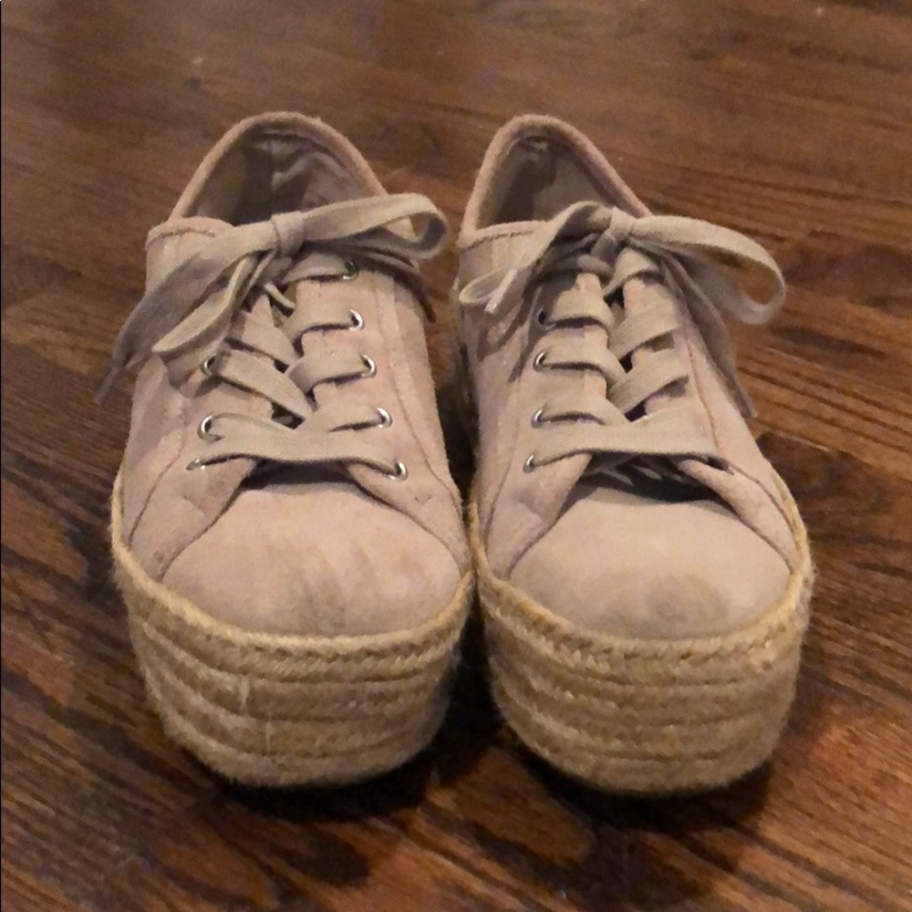 Steve Madden platform espadrille sneakers